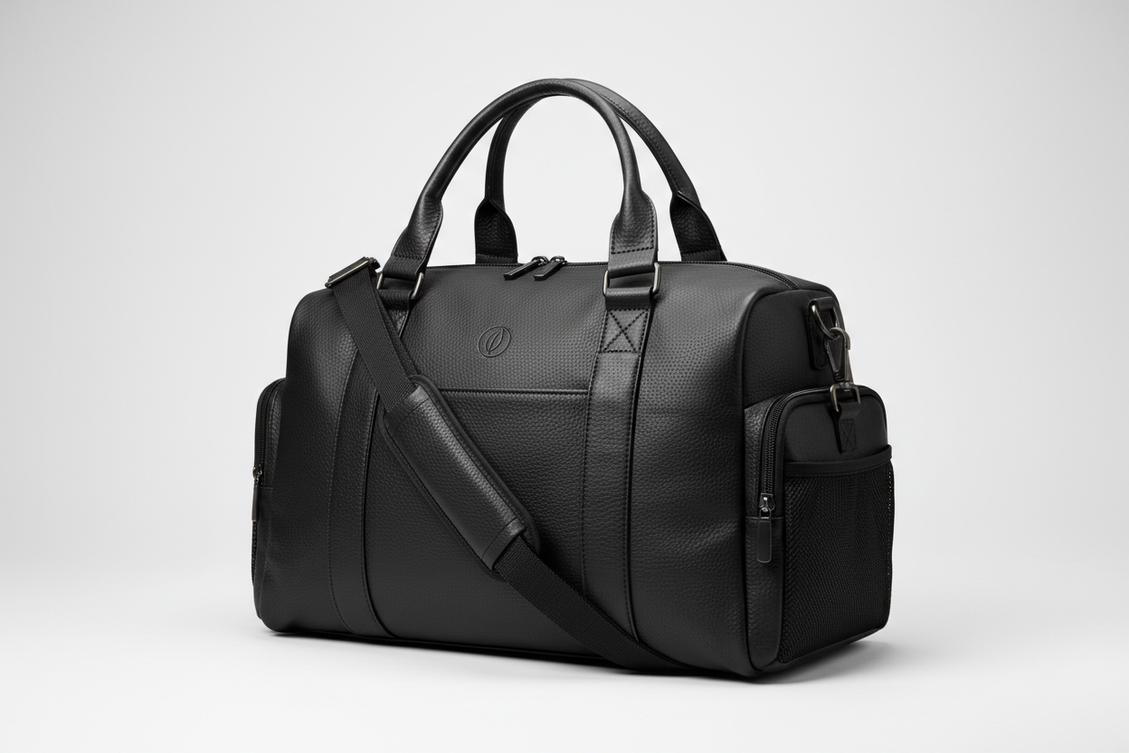 VEGAN LEATHER GYM BAGS